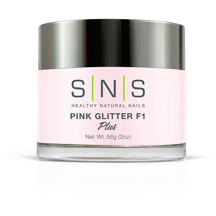 Pink Glitter Dip Powder F1