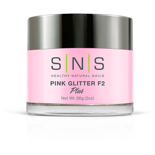 Pink Glitter Dip Powder F2